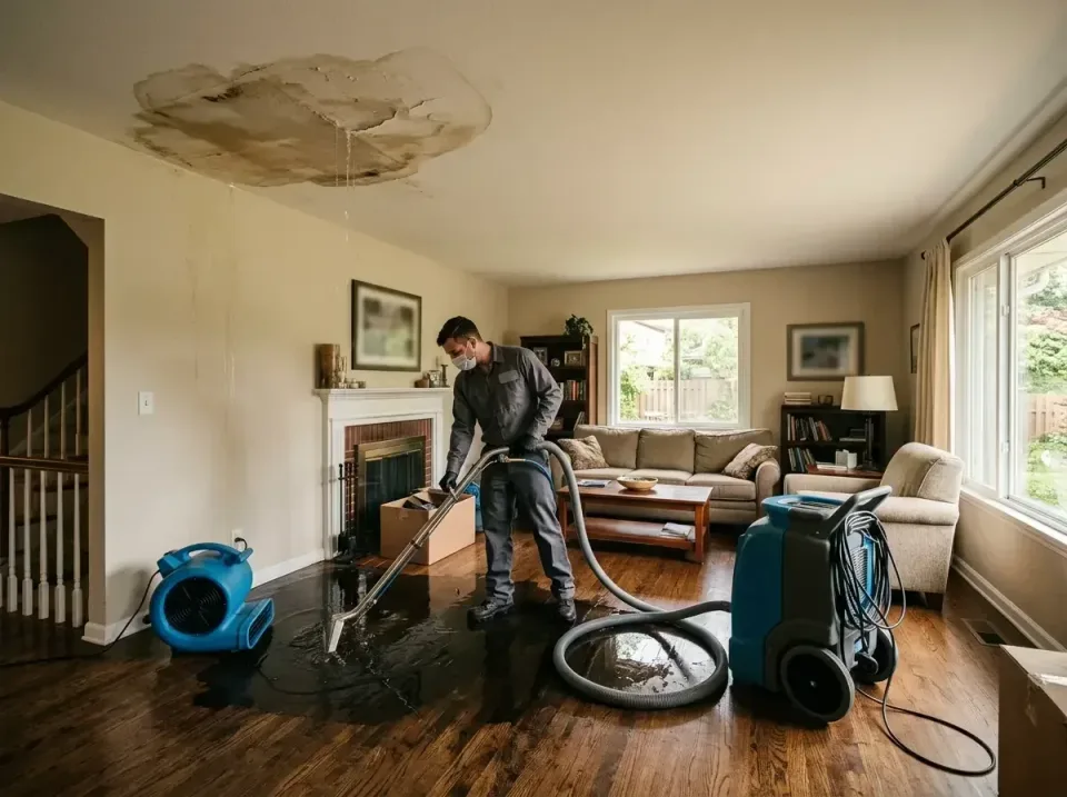 attic-pipe-burst-ceiling-drip-008 — frequently asked questions, Water Damage Restoration & Carpet Care in Lamont, CA